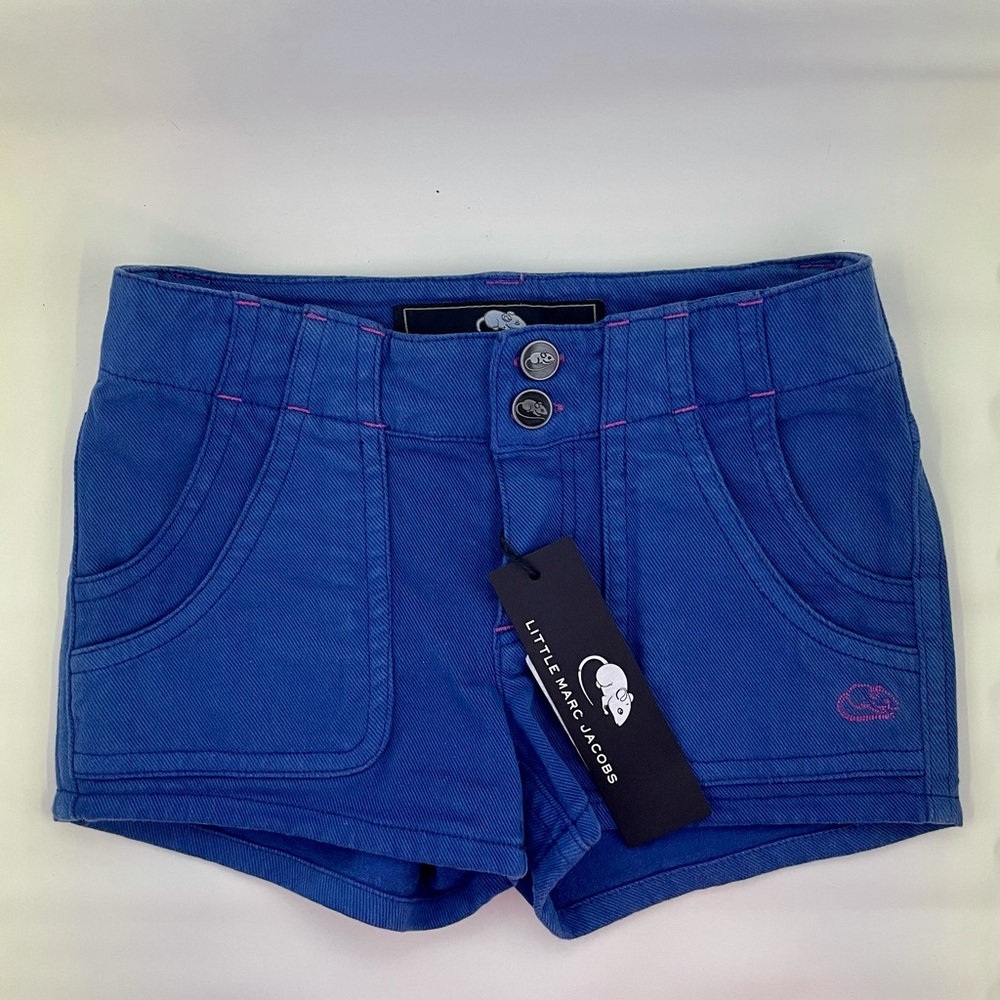 NWT LITTLE MARC JACOBS DENIM LILLY BLUE SHORT